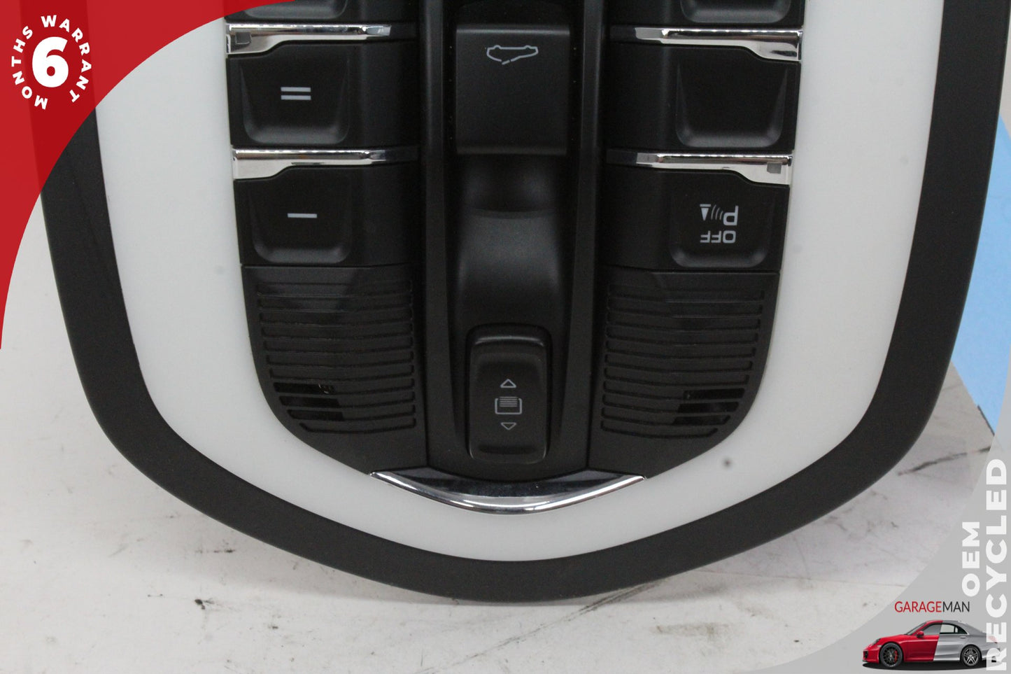 2010-2018 Porsche Cayenne 958 Panamera 970 Overhead Dome Light Lamp Black OEM