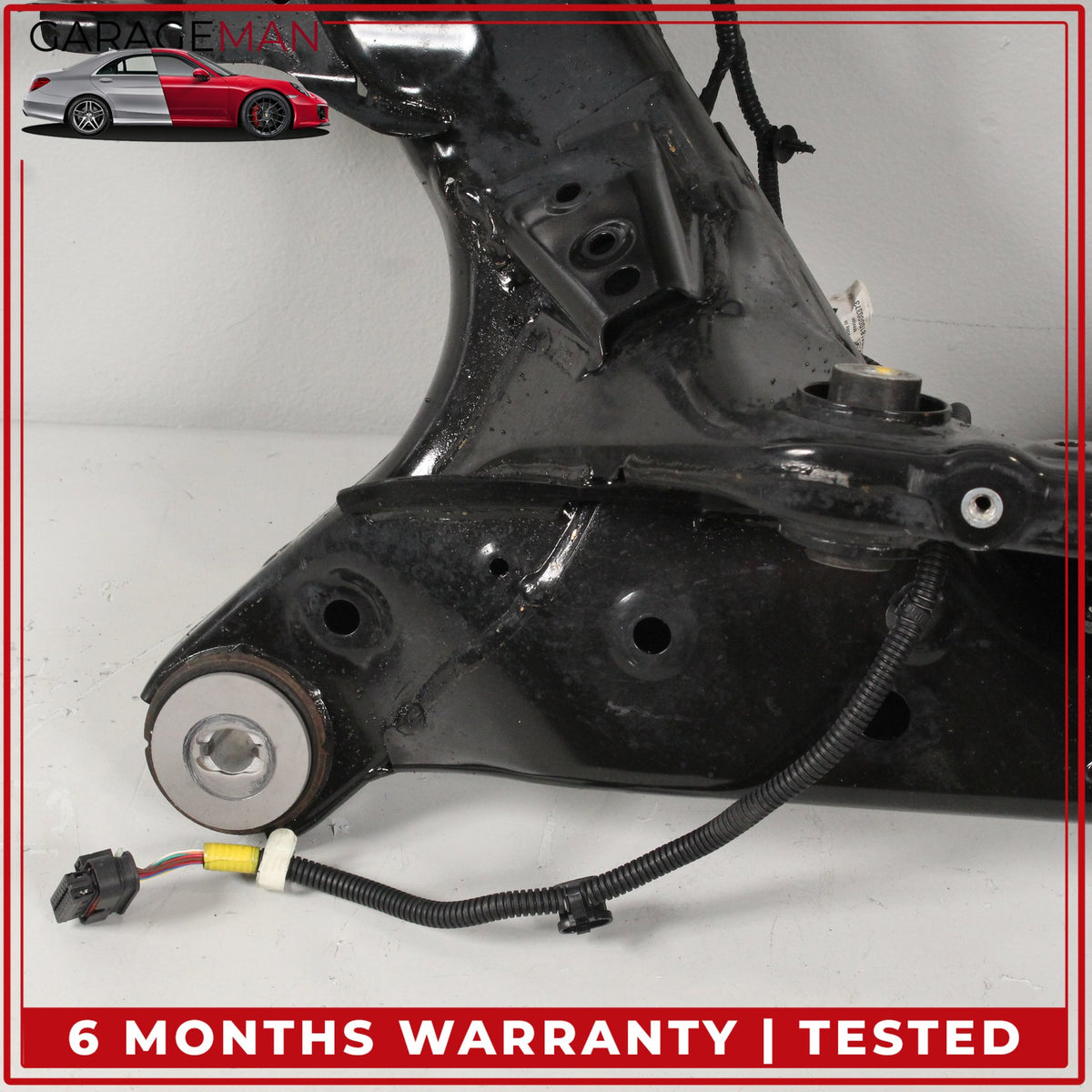 2017-2023 Tesla Model 3 Rear Subframe Crossmember w/ Sway Bar 104457500B OEM