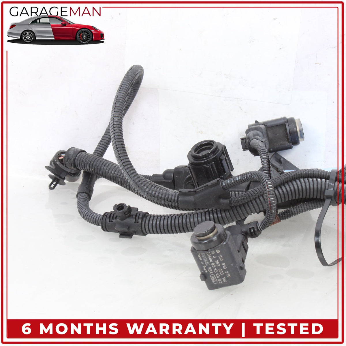 2003-2010 Porsche Cayenne 955 Rear Bumper Parking Sensor Wire Harness PDC OEM