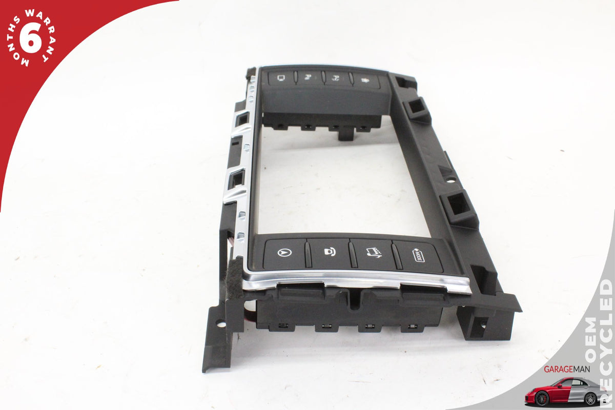 2016-2020 Jaguar XF X260 Front Center Dash Display Screen Trim w/ Switches OEM