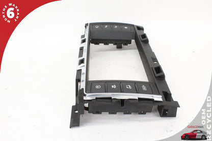 2016-2020 Jaguar XF X260 Front Center Dash Display Screen Trim w/ Switches OEM