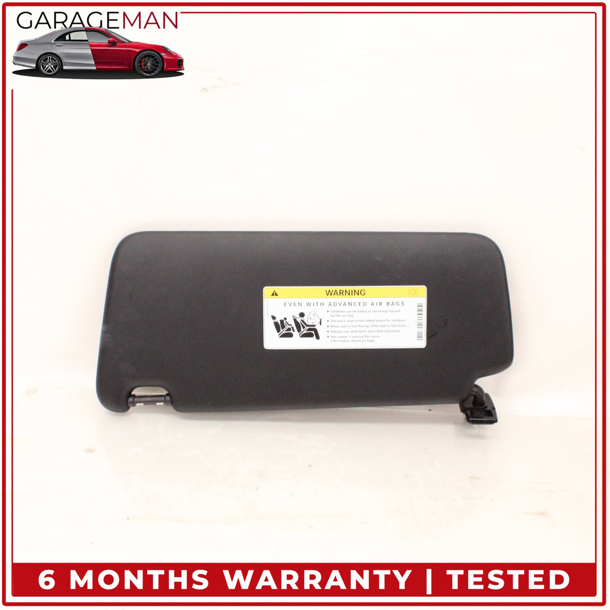 2014-2019 Mercedes-Benz CLA250 C117 Right Sun Visor Black 1768101400 OEM
