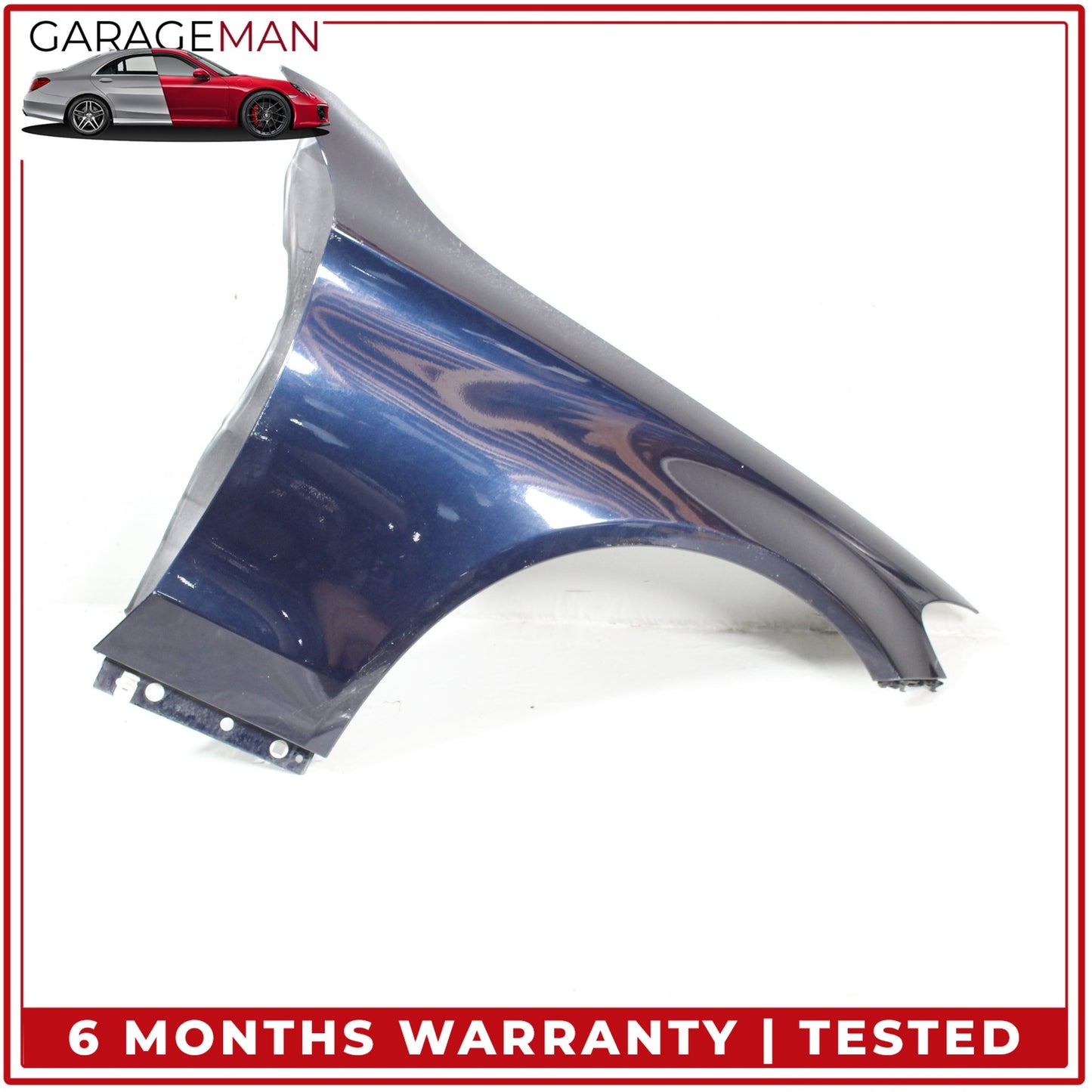 2015-2021 Mercedes W205 C300 Front Right Passenger Side Fender Panel Blue OEM