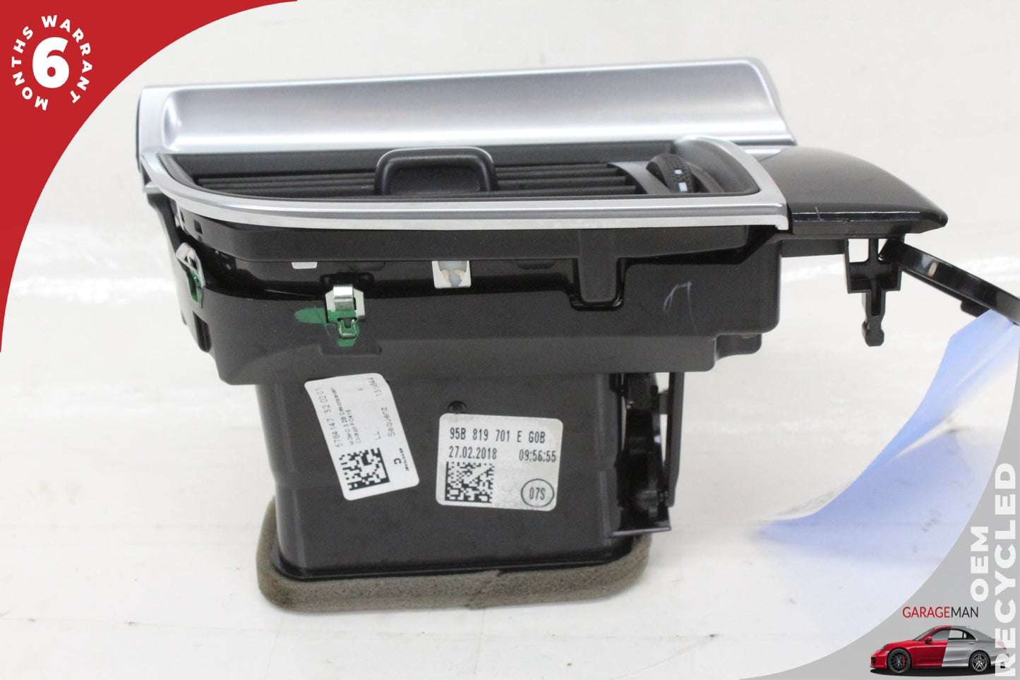 2015-2018 Porsche Macan 95B A/C Dashboard Air Fresh Vent Left Side 95B819701 OEM