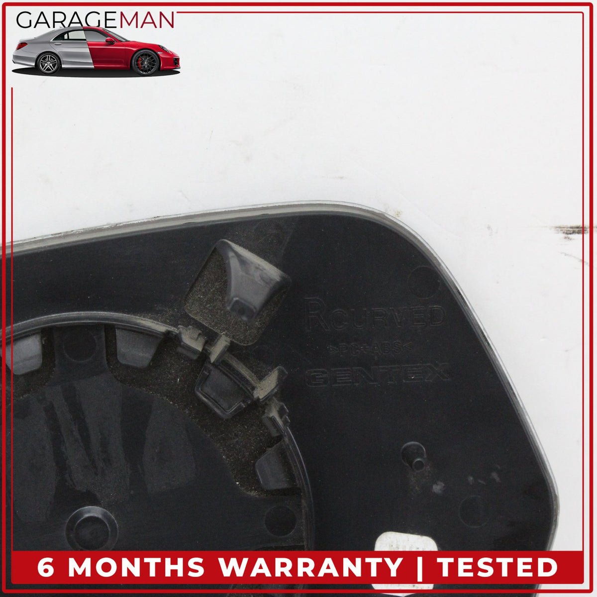 2012-2018 Audi A6 S6 Front Right Side Door Rear View Mirror Glass 4G0857536E OEM