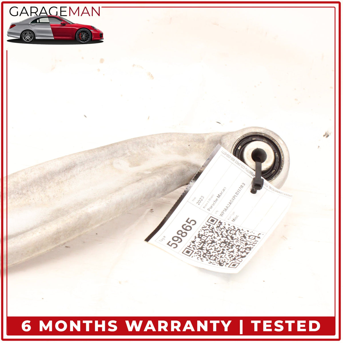 2015-2024 Porsche Macan 95B Rear Right Side Upper Control Arm 8K0505324H OEM