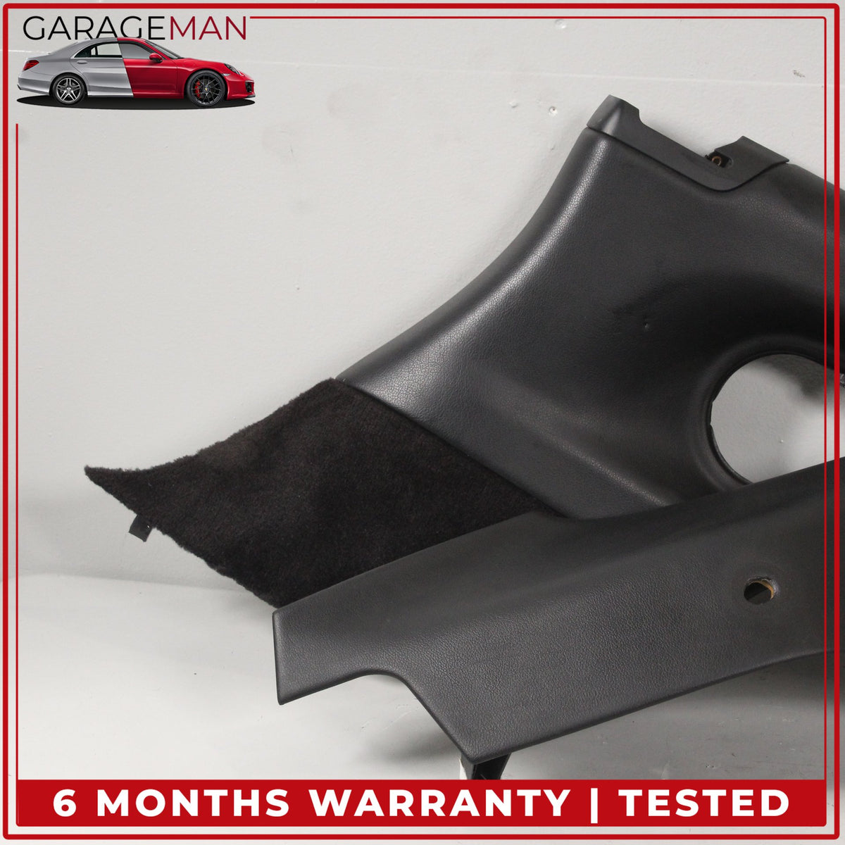1999-2005 Porsche 911 Carrera Coupe Rear Left and Right Quarter Trim Panel OEM