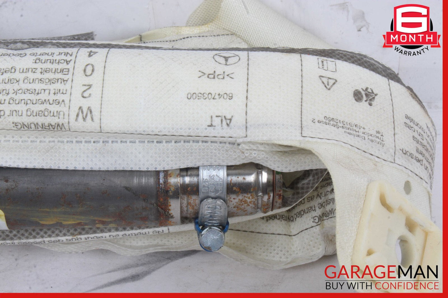 08-14 Mercedes W204 C250 Sedan Left Side Roof Curtain Airbag Air Bag OEM