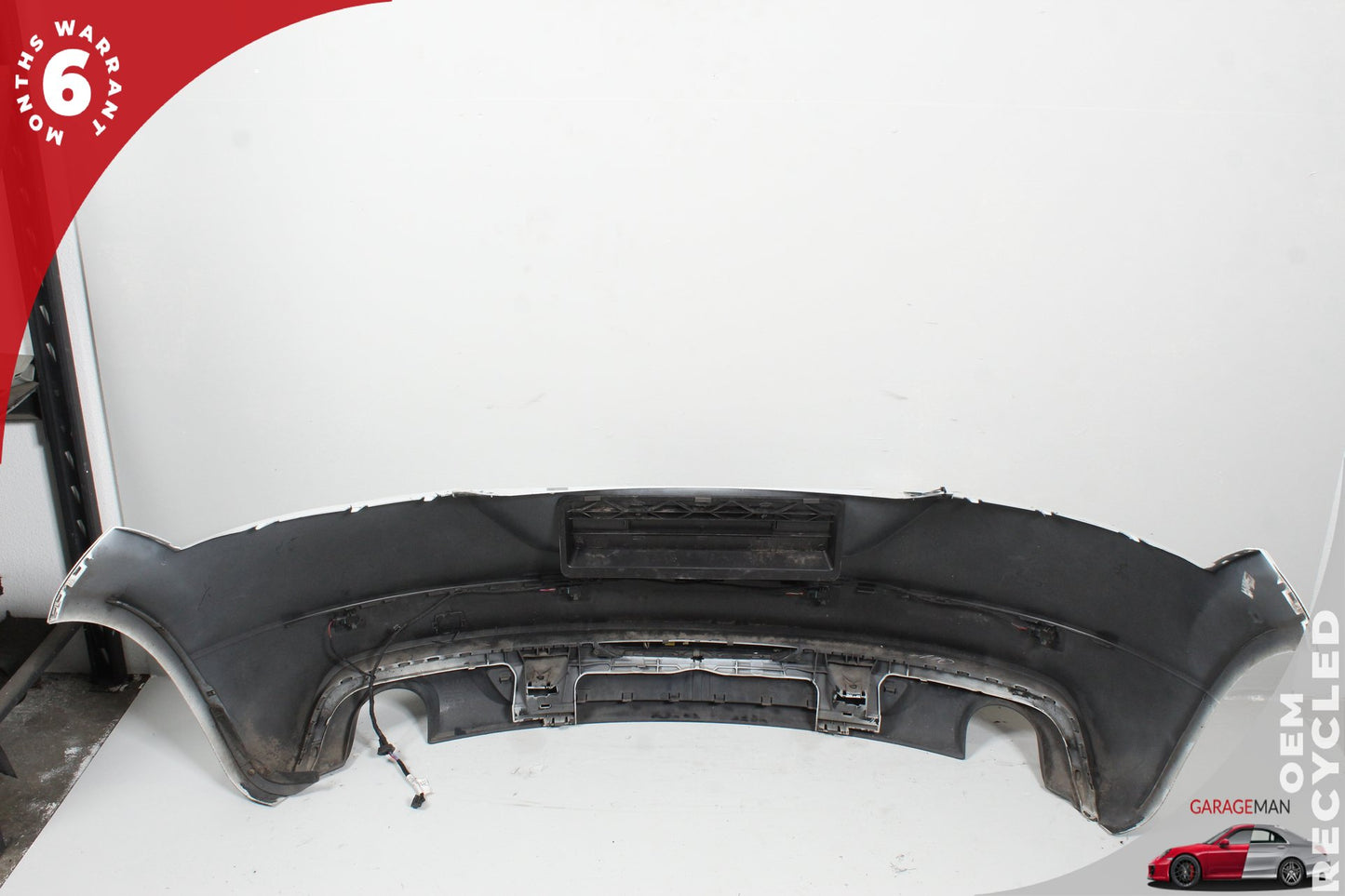 2008-2015 Audi TT 8J AWD Rear Bumper Cover Panel Assembly 8J0807317 Ibis White