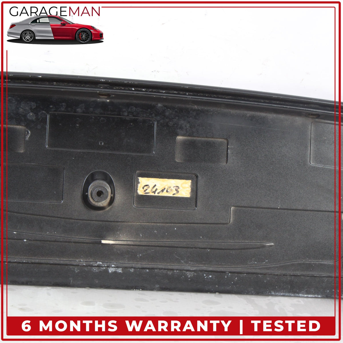 2003-2006 Porsche Cayenne 955 Rear Trunk Hatch Spoiler Wing Panel Black OEM