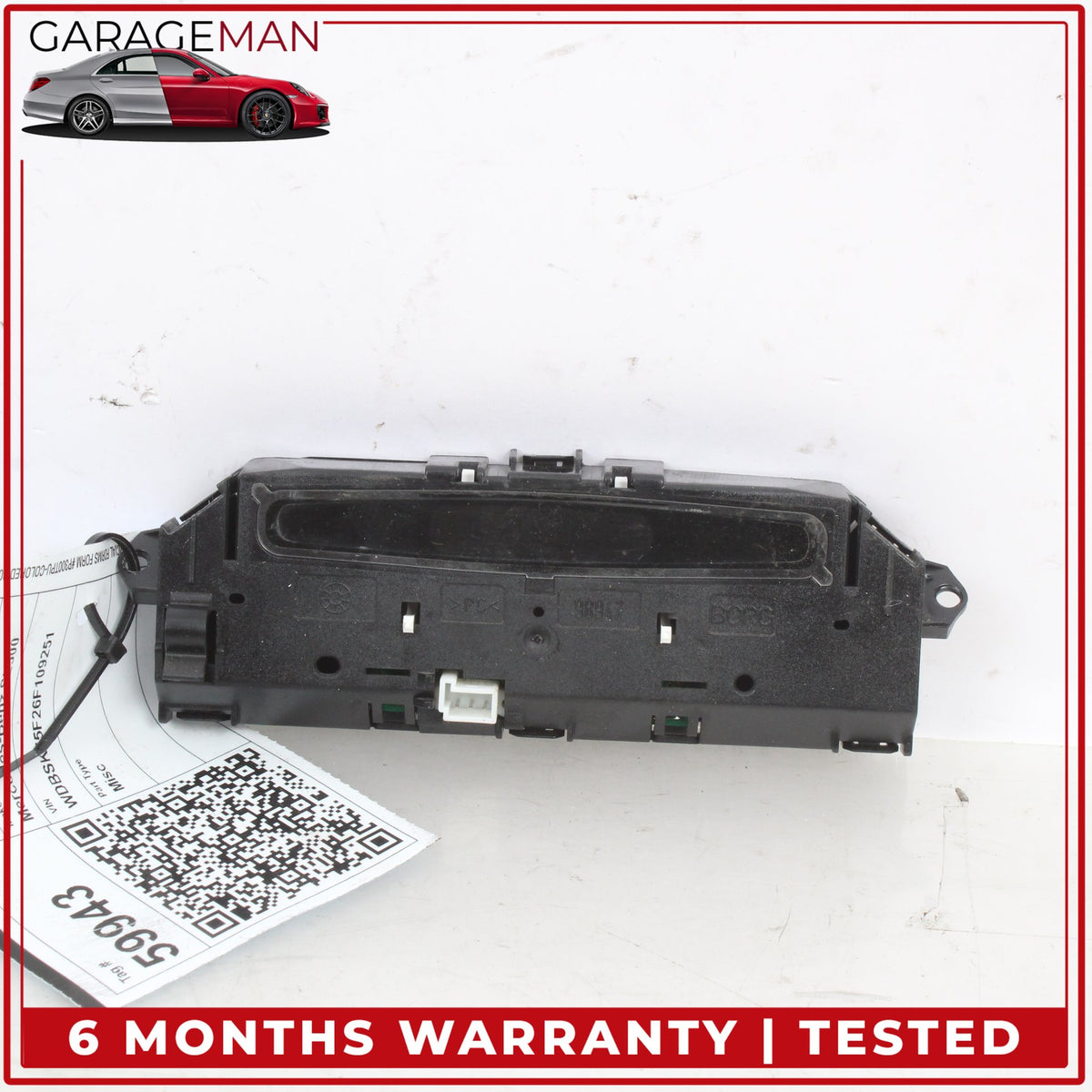 2003-2006 Mercedes R230 SL500 Parktronic Display Clock Module 0015420314 OEM