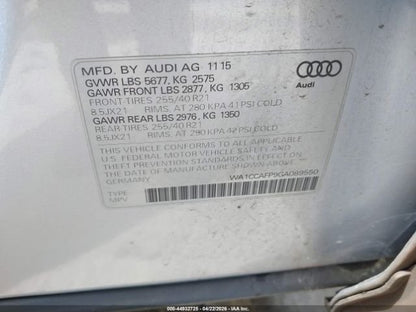 2016 Audi SQ5 8R