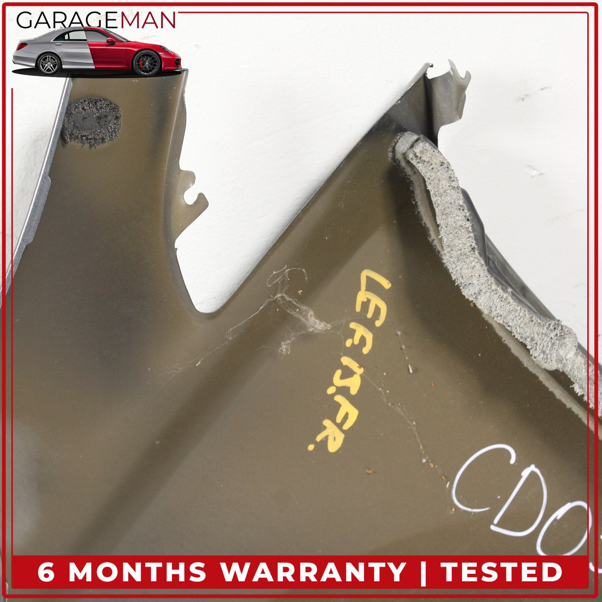 2013-2017 Nissan Leaf Front Right Passenger Side Fender Wing Panel Gray OEM