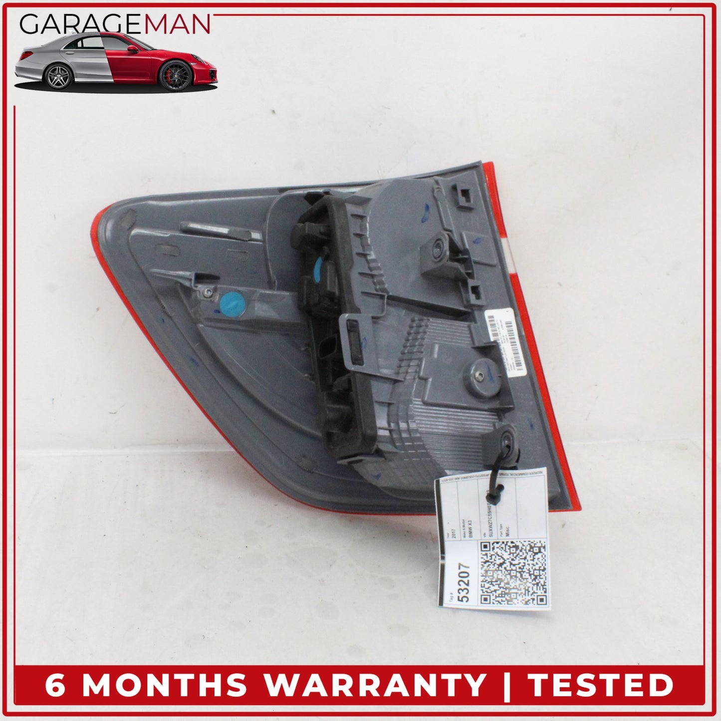 2011-2017 BMW X3 F25 Rear Right Passenger Side Outer Tail Light Lamp 7220240 OEM