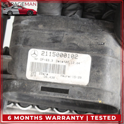 2006-2009 Mercedes-Benz E350 W211 Sedan Engine Cooling Radiator AC A/C Condenser 2115003702 OEM