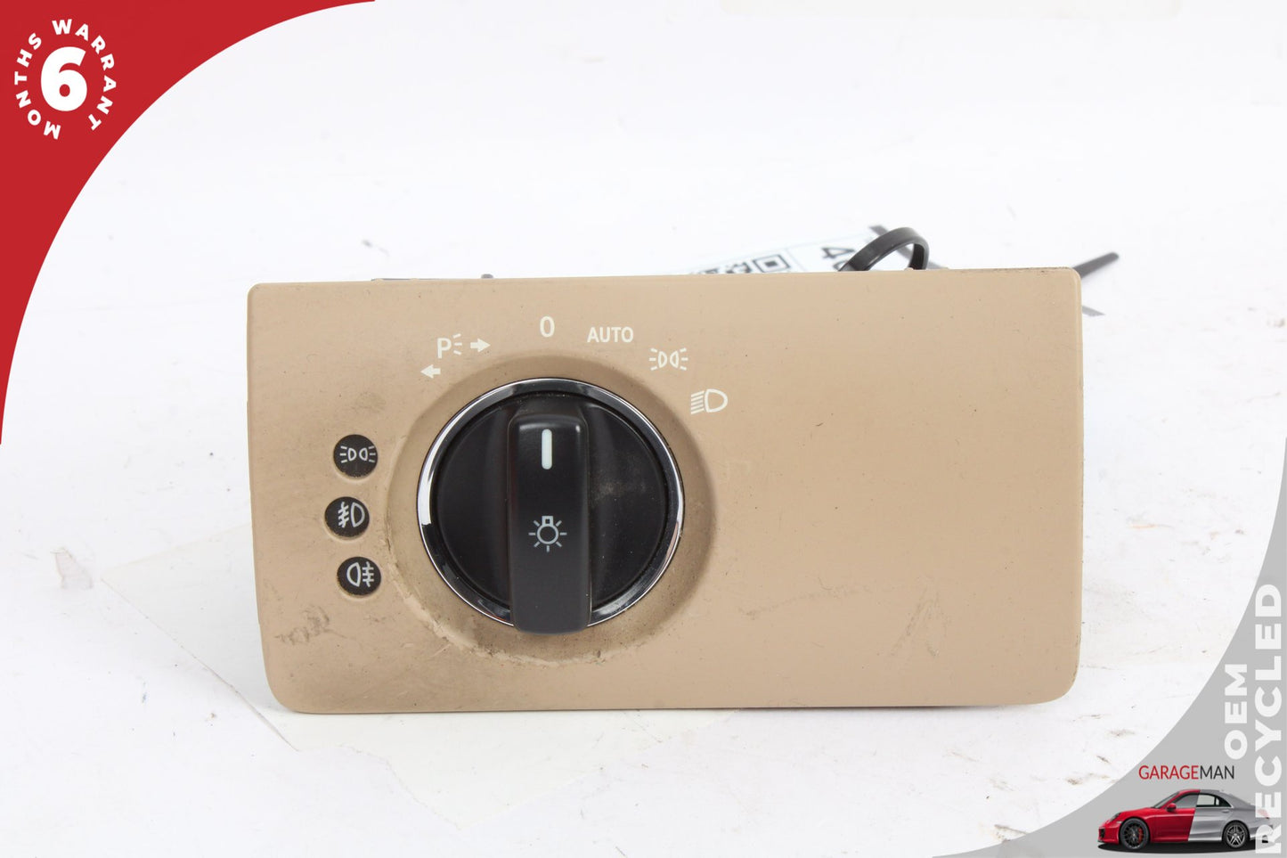 2006-2013 Mercedes W164 ML350 Front Left Side Headlight Control Switch w/ Trim