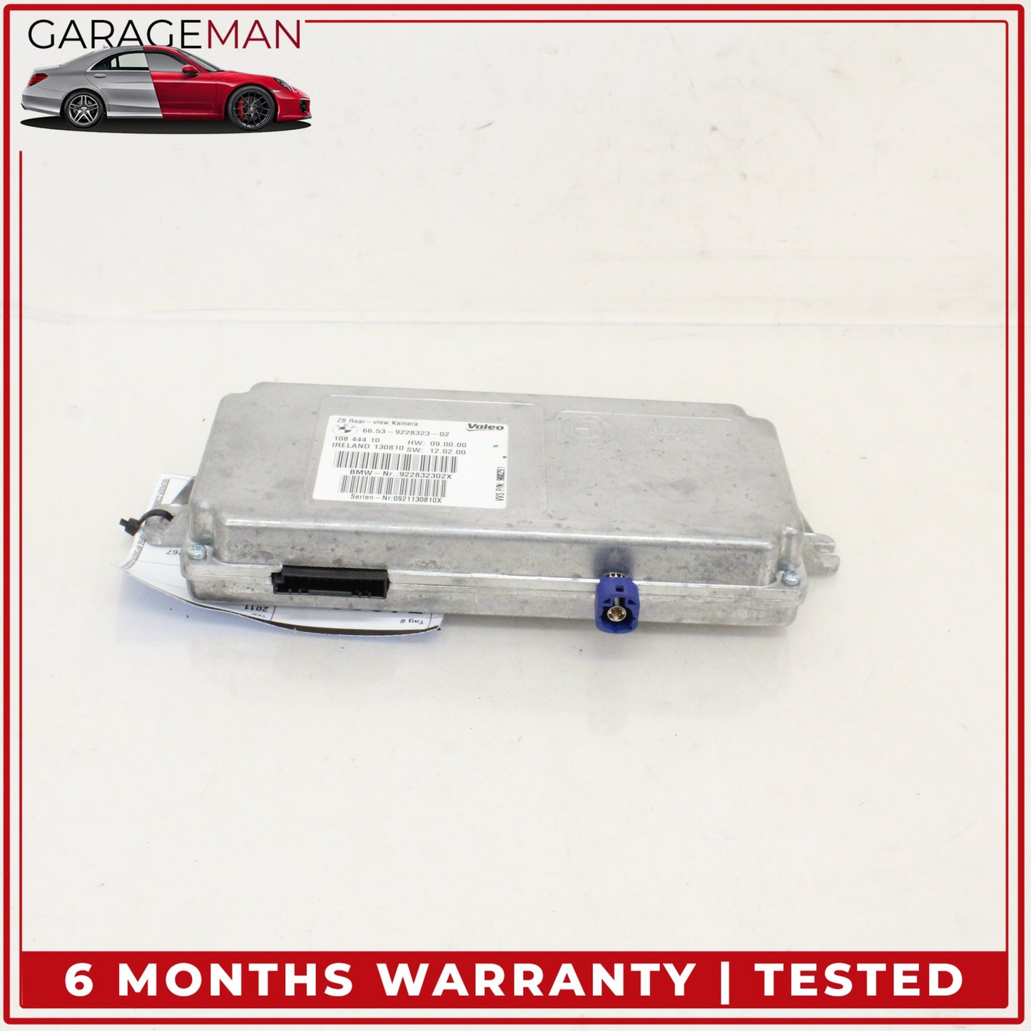2011-2016 BMW 550i 528i Rear View Backup Camera Control Module Valeo 9228323 OEM