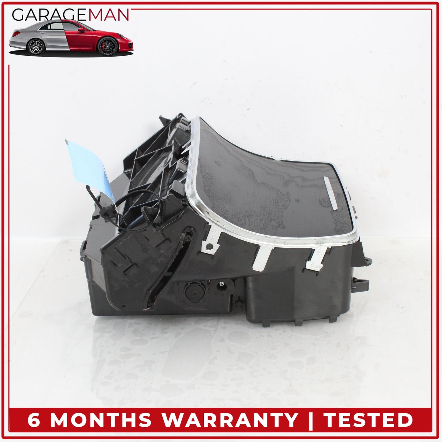 2015-2018 Mercedes W205 C300 Front Center Console Ashtray Compartment Black OEM