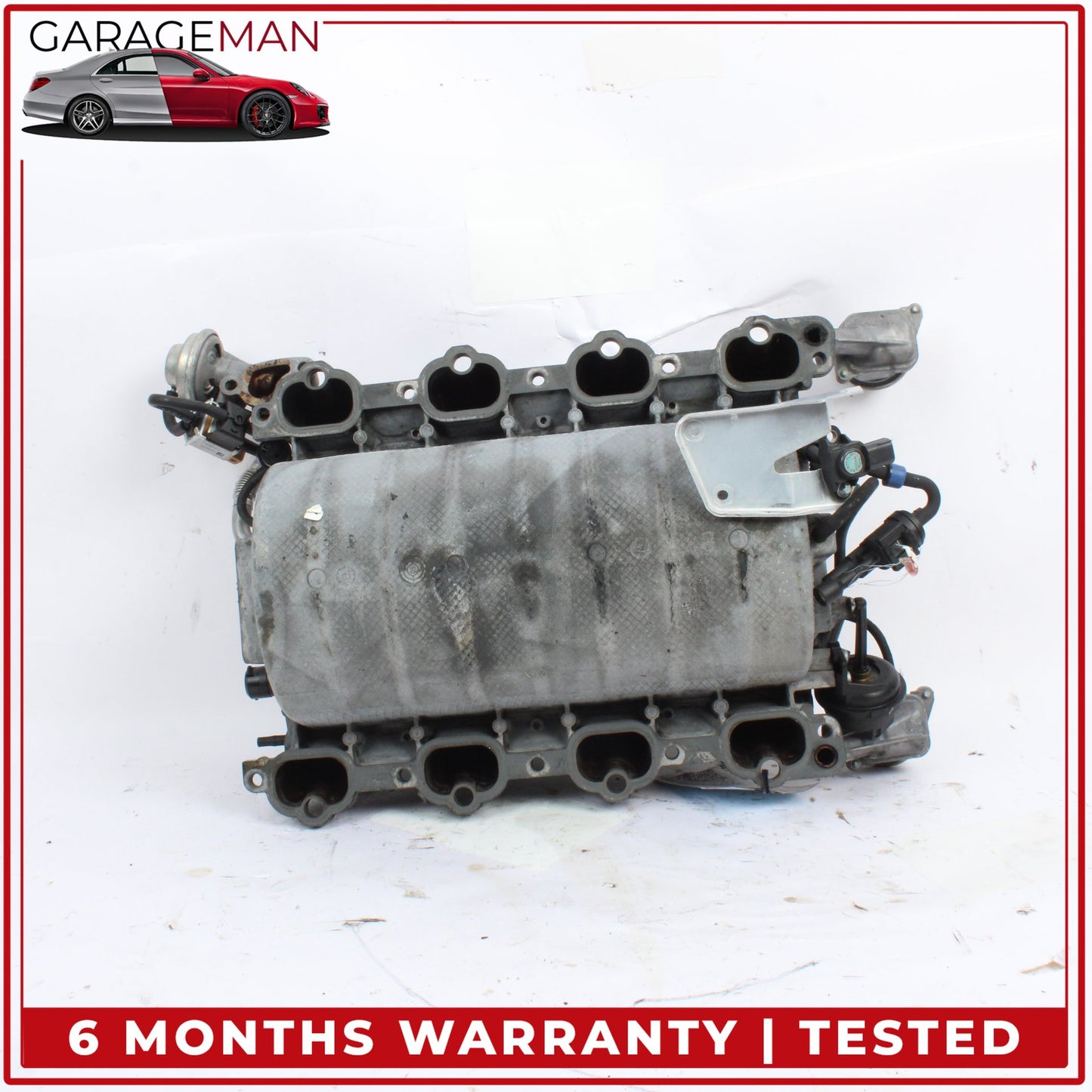 1998-2011 Mercedes W220 S430 Intake Manifold w/ Air Pump Check Valves OEM