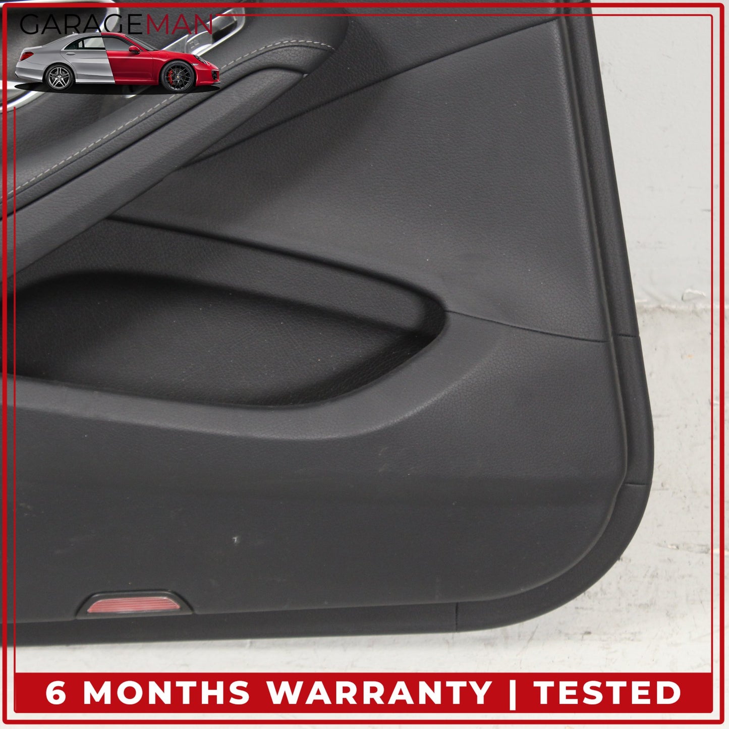 2014-2017 Mercedes W222 S550e Rear Left Side Interior Door Trim Panel Black OEM