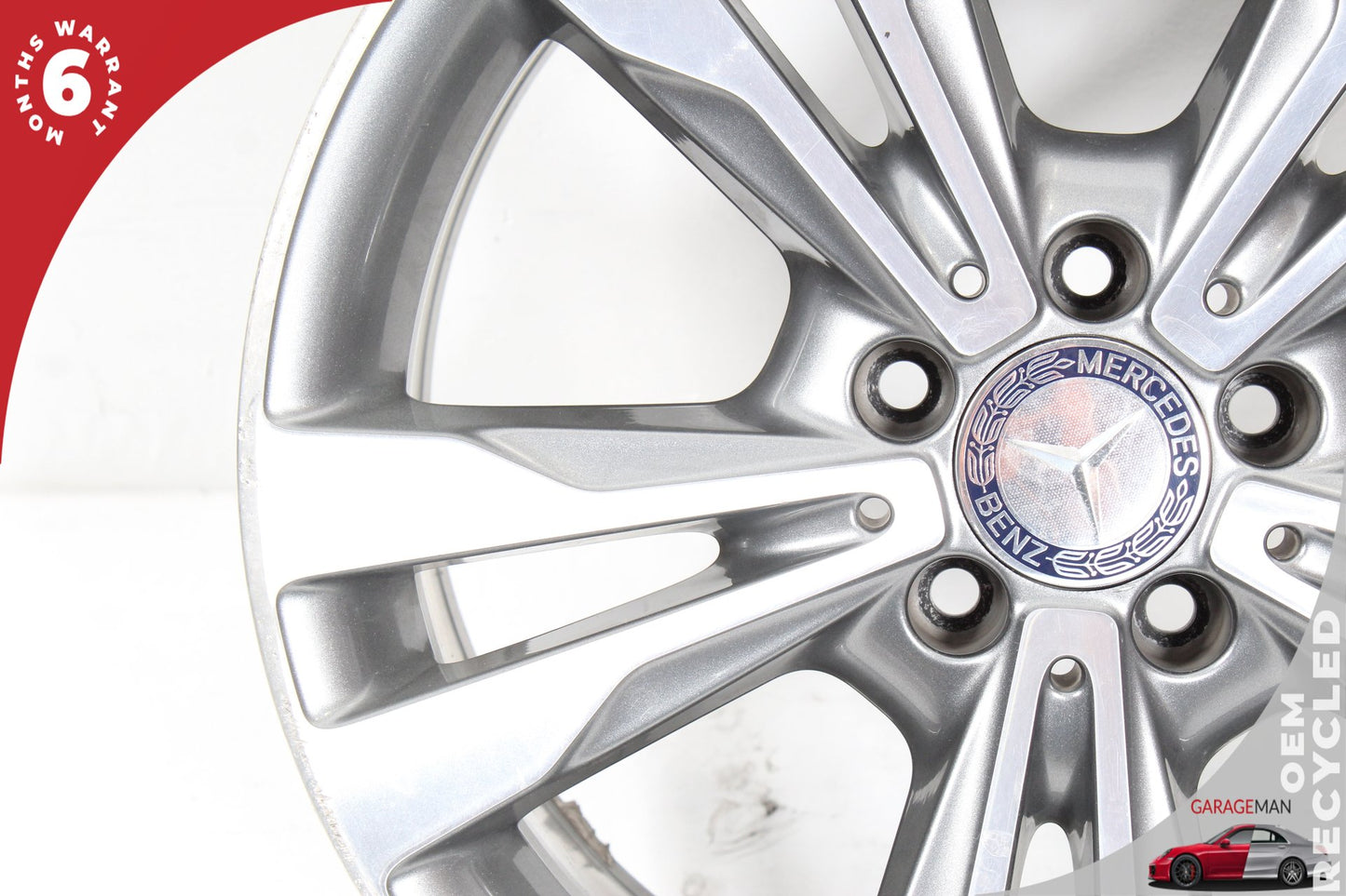 2015-2023 Mercedes W205 C300 C350e 8.5 x 18 18" Rear Wheel Rim 2054012902 OEM