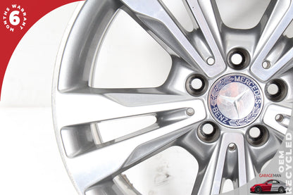 2015-2023 Mercedes W205 C300 C350e 8.5 x 18 18" Rear Wheel Rim 2054012902 OEM