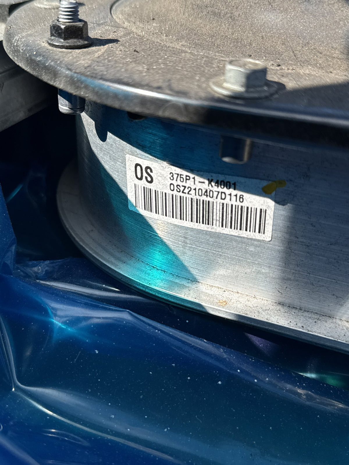 2019-2021 Hyundai Kona Electric EV High-Voltage Battery 37501K4000AS OEM