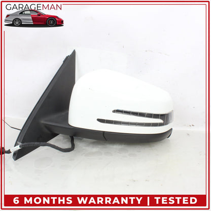 2015-2020 Mercedes X156 GLA250 Left Side Door Rear View Mirror w/ Blind Spot OEM