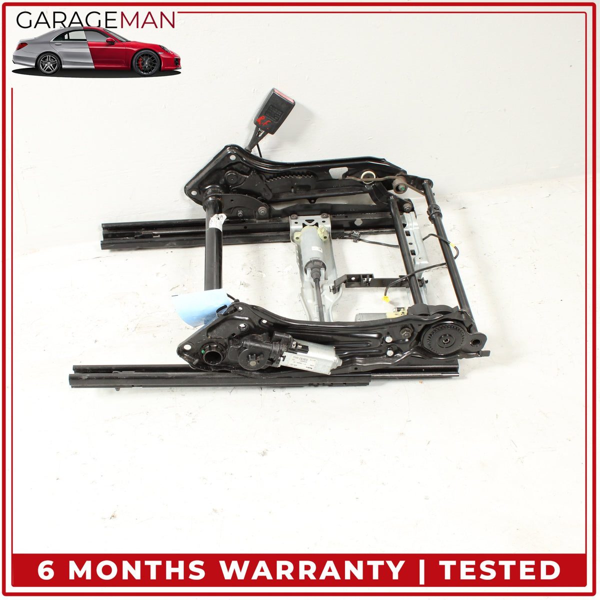 2010-2016 Mercedes W212 E400 Front Right Seat Track Frame Rail 2129109808 OEM