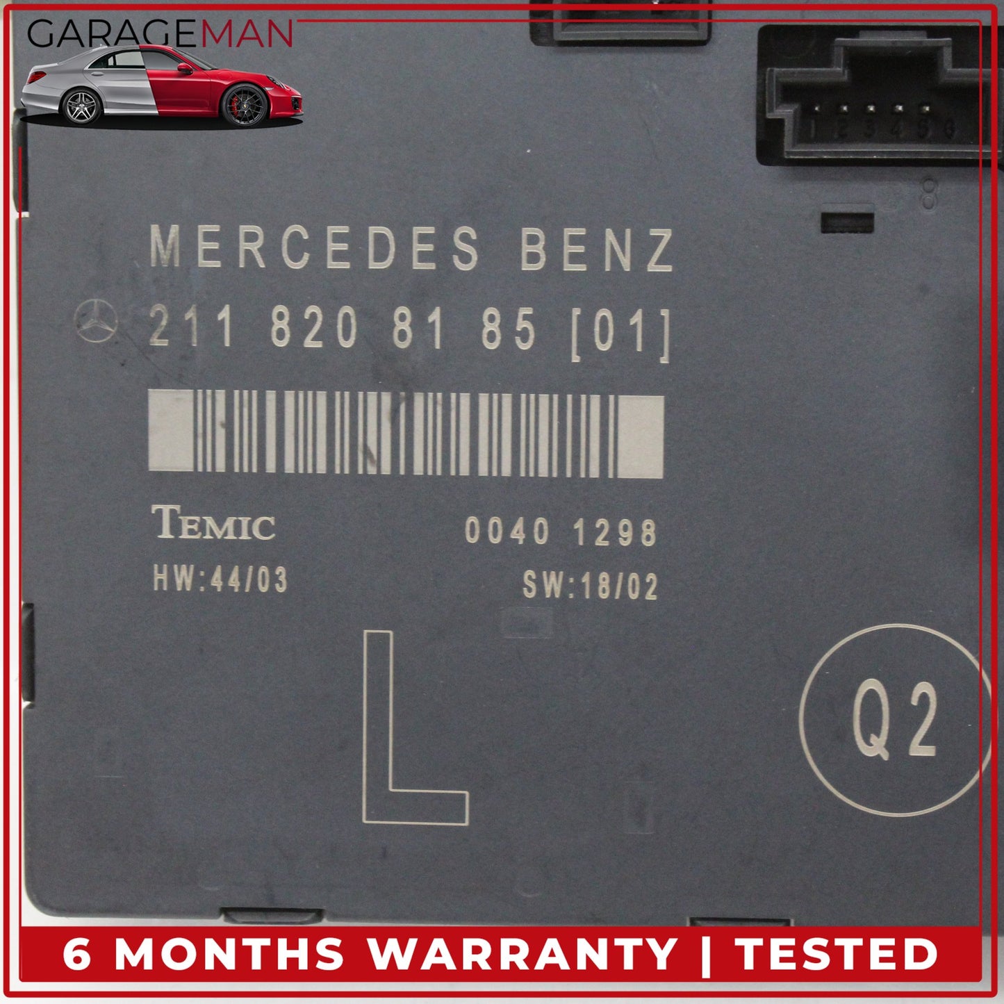 2003-2009 Mercedes-Benz E350 W211 Sedan Left Front Door Control Module 2118208185 OEM