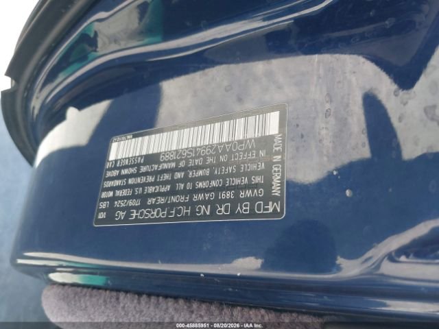 Parting Out- 2001 Porsche 911 Carrera 996- 252