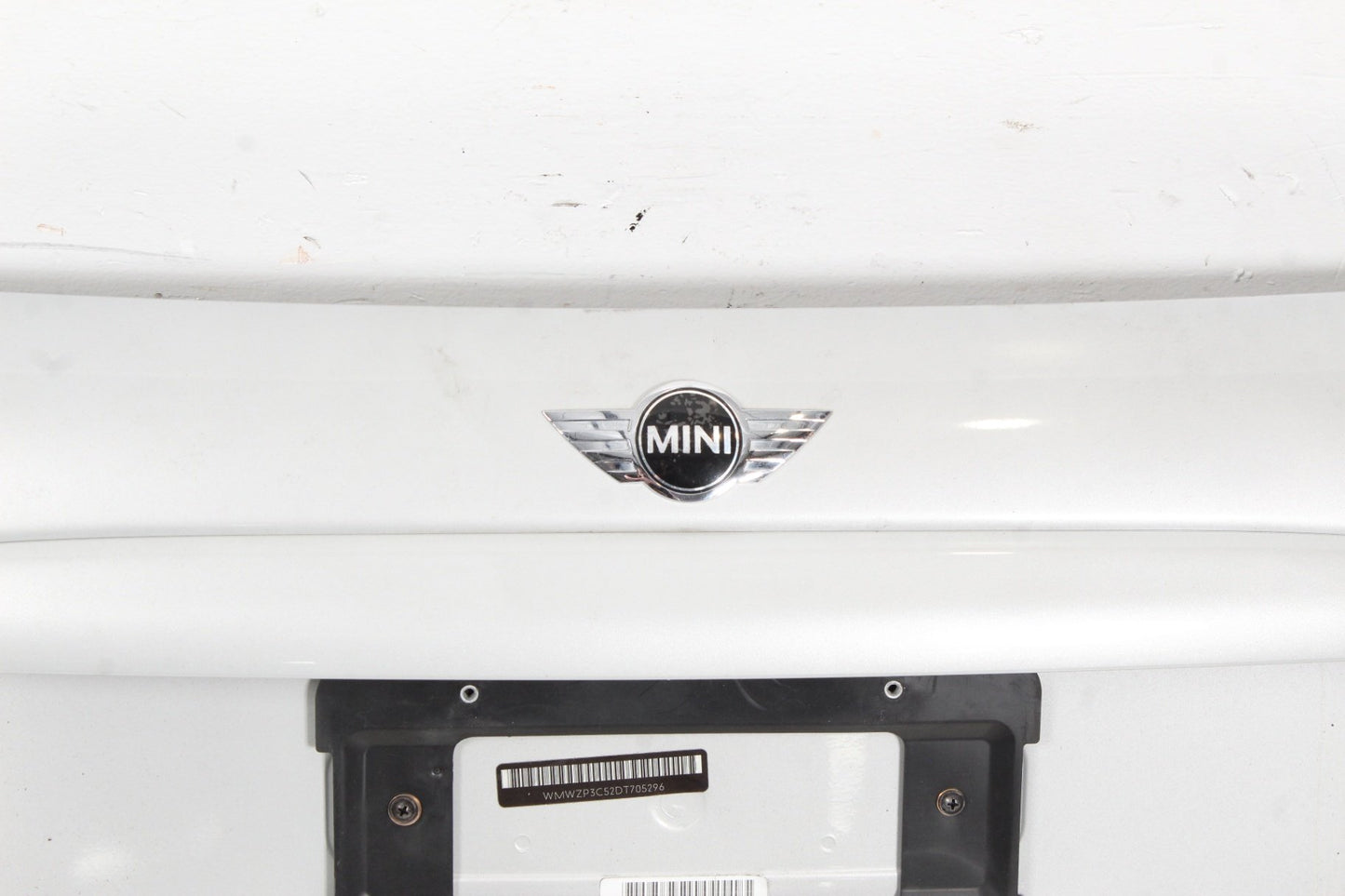 2009-2015 Mini Cooper R56 Convertible Rear Trunk Lid Tailgate Hatch Shell OEM