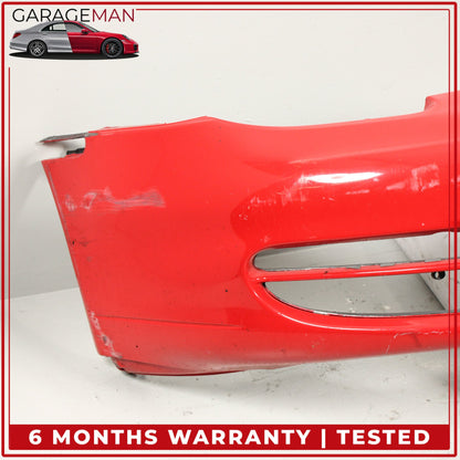 1999-2001 Porsche 911 996 Convertible Front Bumper Cover Red 99650511102 OEM