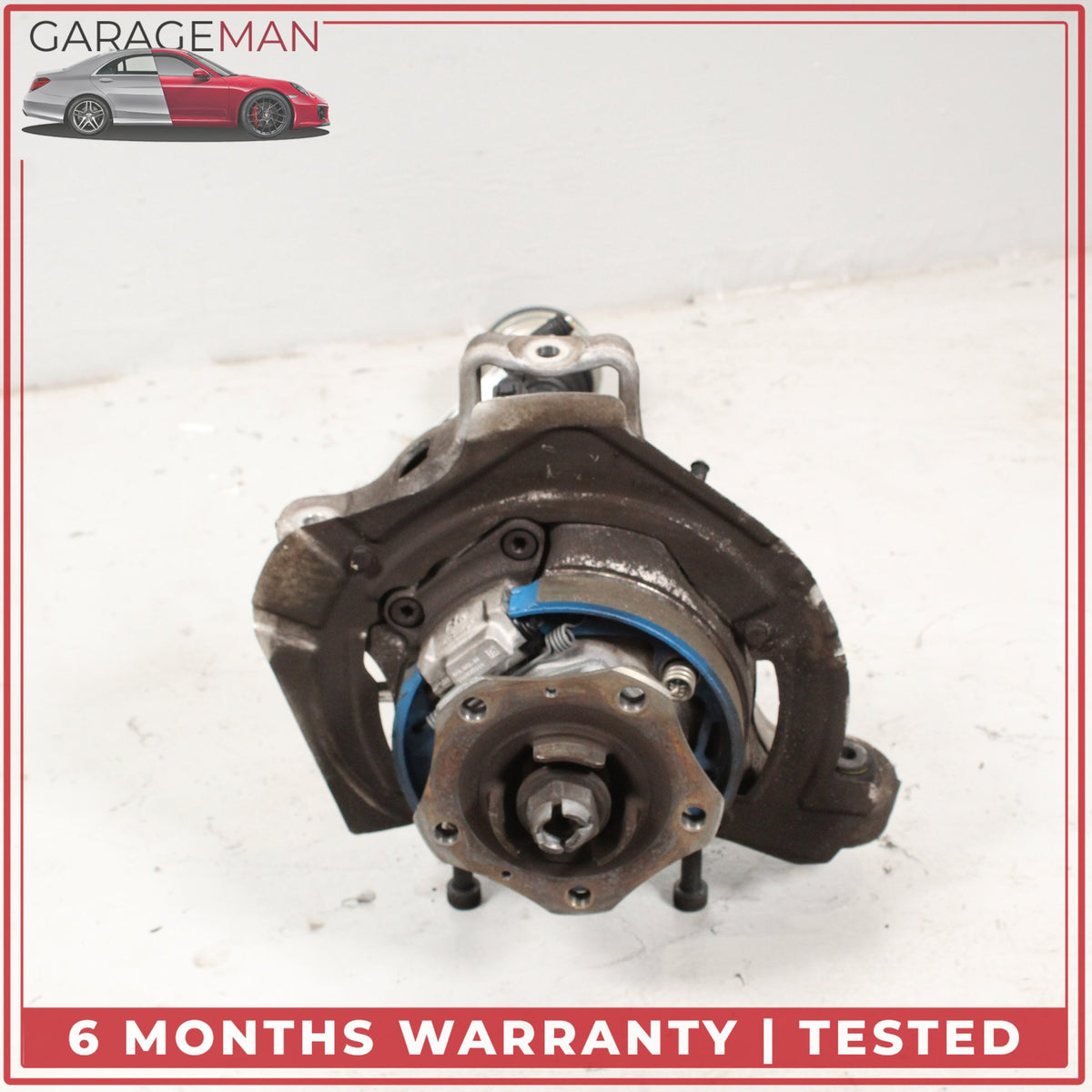 2010-2016 Porsche Panamera Rear Right Spindle Knuckle Wheel Hub w/ Shaft OEM