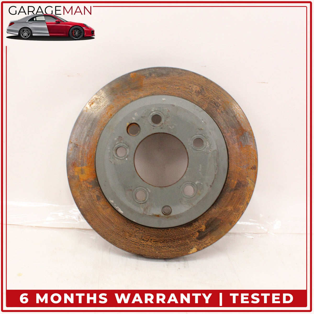 2003-2018 Porsche Cayenne 955 Rear Left and Right Side Brake Rotor Disc Set OEM