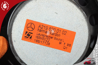 2006-2011 Mercedes W219 CLS550 Left &amp; Right Side Door Audio Speakers Set OEM