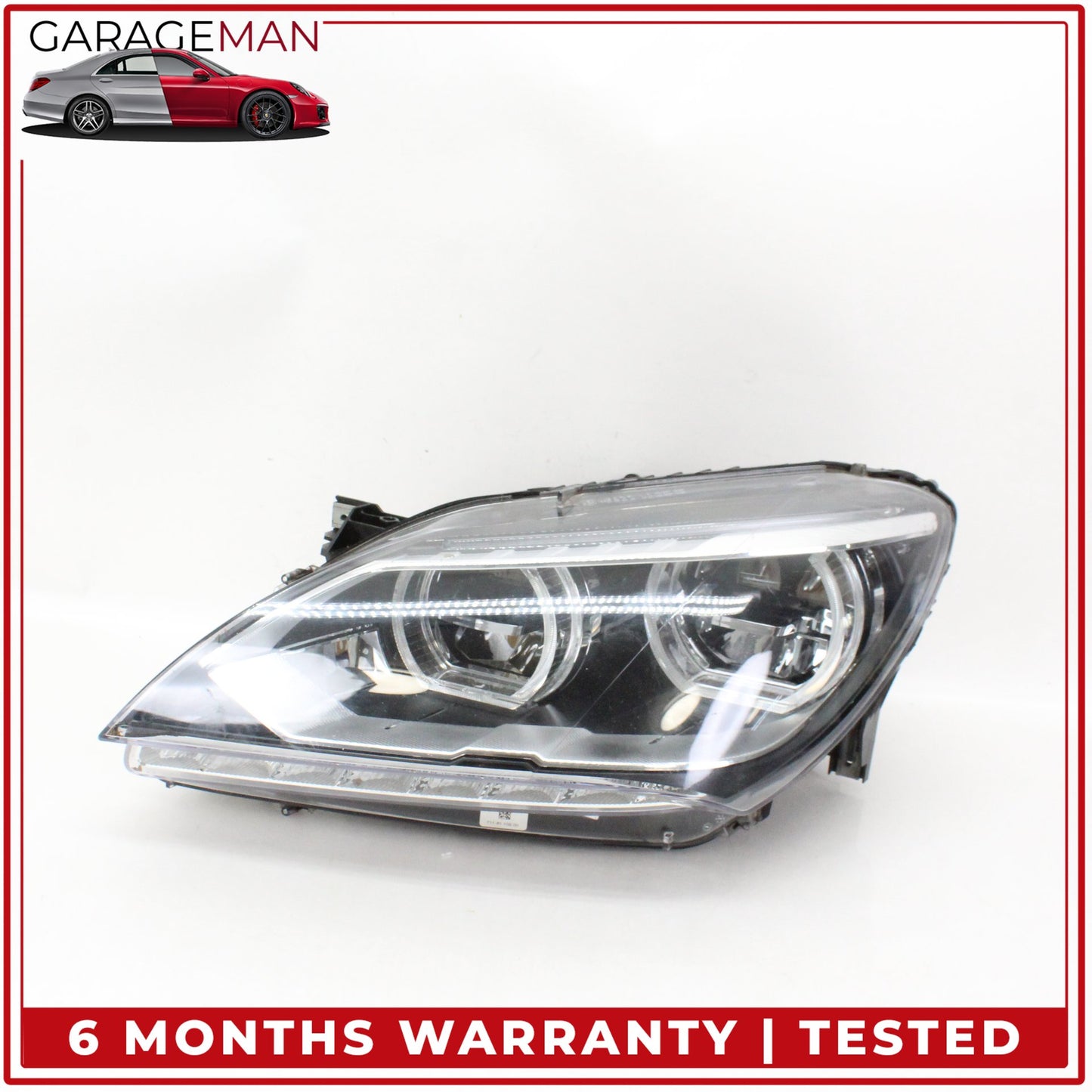 2012-2015 BMW 650i 640i Front Left Side Adaptive LED Head Light Lamp 7255735 OEM