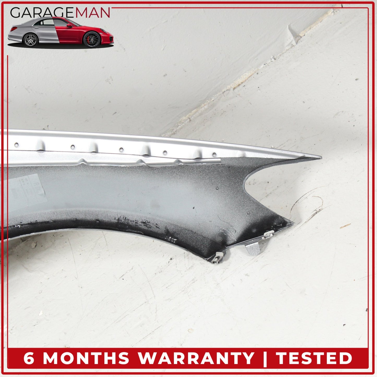 2015-2023 Mercedes W205 C300 Front Left Side Fender Panel Diamond Silver OEM