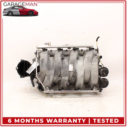 2007-2012 Mercedes W221 S550 Engine Air Intake Manifold w/ Throttle Body OEM