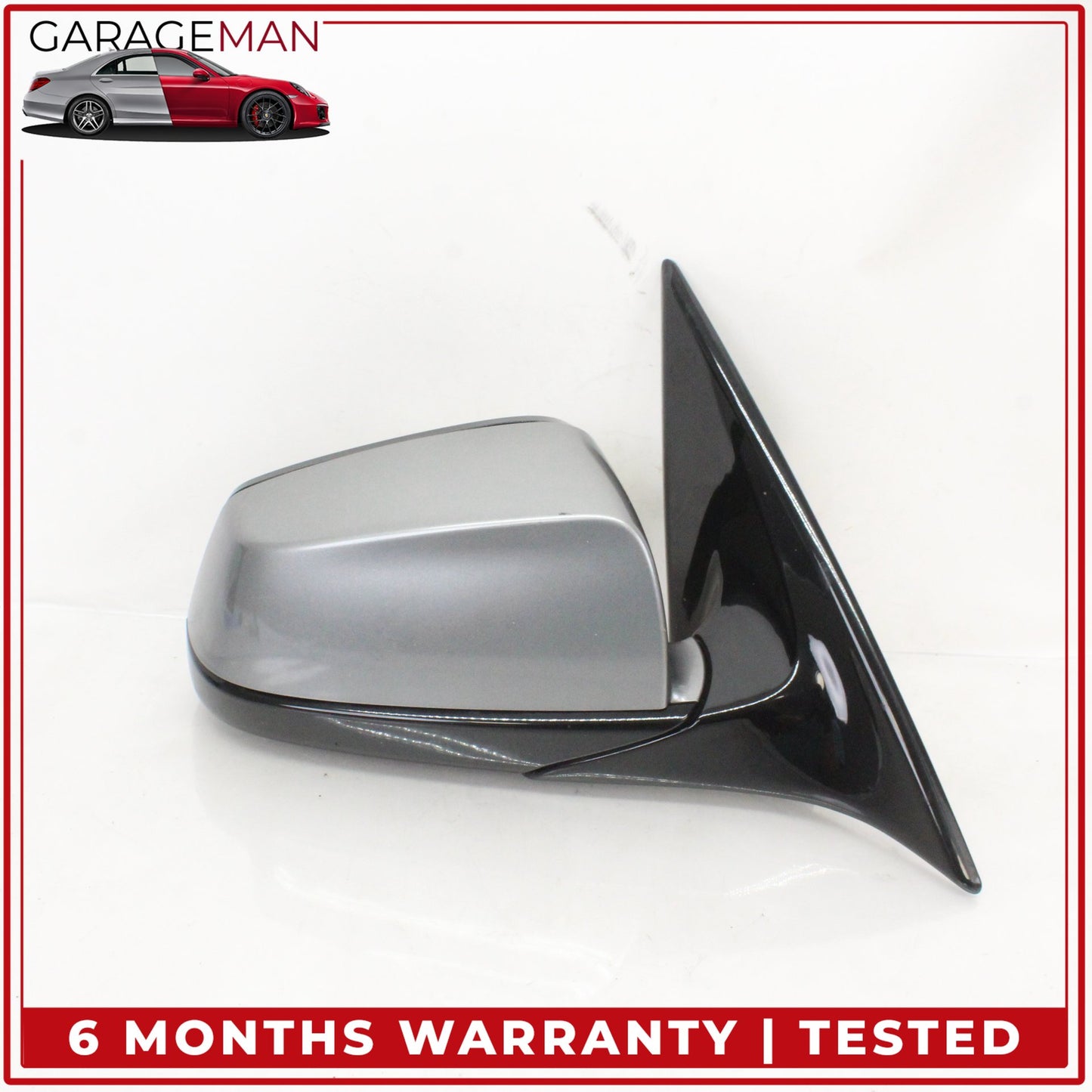 2010-2017 BMW 550i GT Front Right Door Rear View Mirror Space Gray Metallic OEM