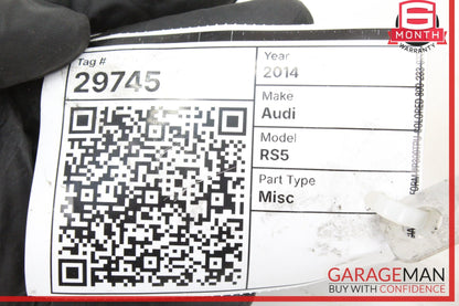 2013-2015 Audi RS5 8T Rear Side Exhaust Oval Tail Pipe Tips 8T0253824 OEM