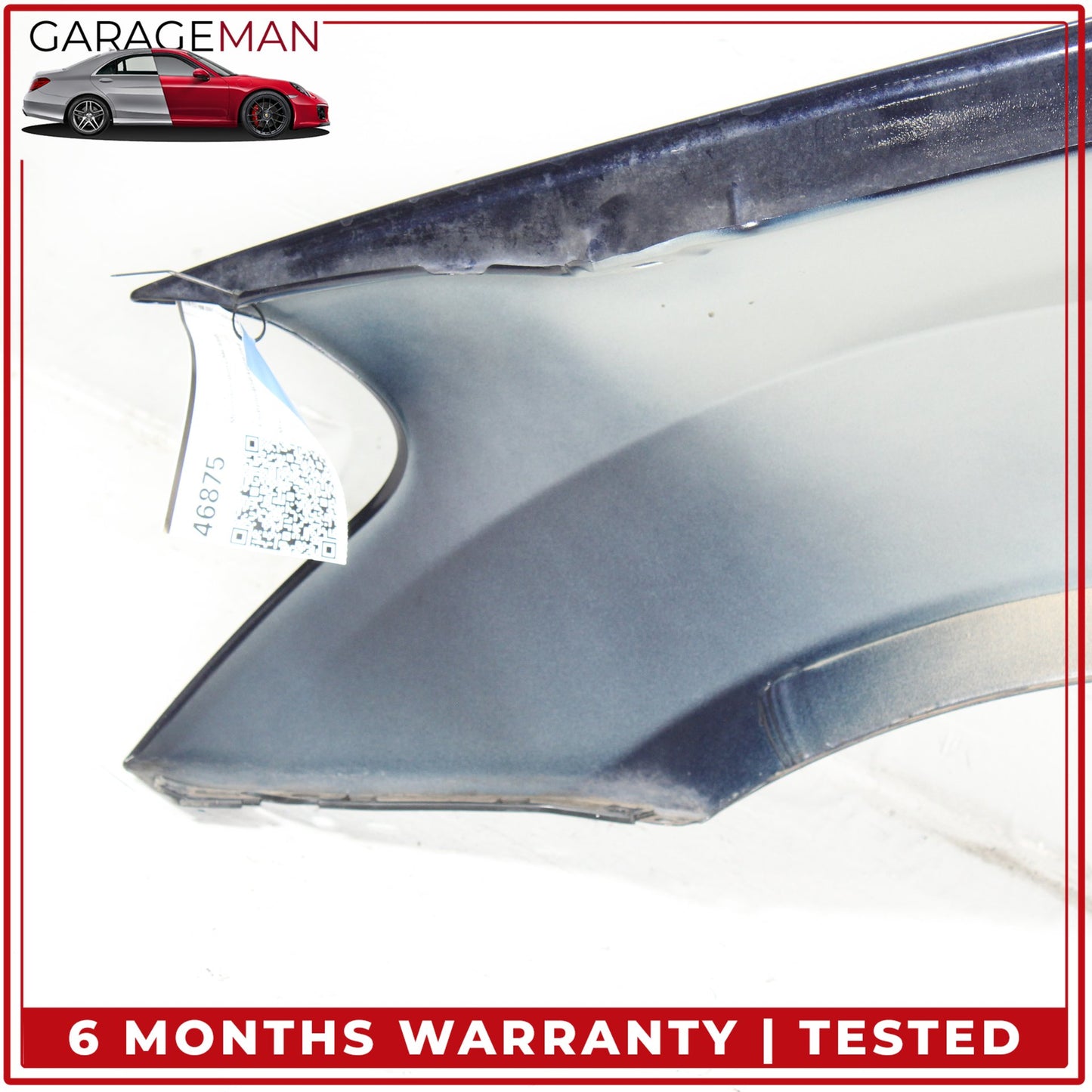 2006-2011 Mercedes W164 ML350 Front Right Passenger Side Fender Panel Blue OEM