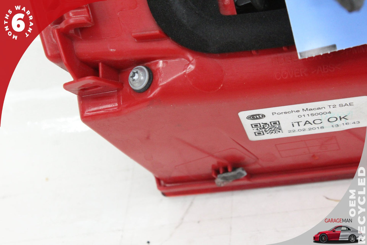 2015-2018 Porsche Macan 95B Right Side Inner Tail Light Lamp 95B945094G OEM