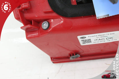 2015-2018 Porsche Macan 95B Right Side Inner Tail Light Lamp 95B945094G OEM