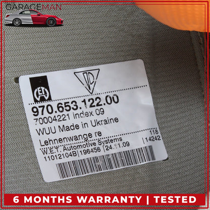 2010-2016 Porsche Panamera 970 Front Right Upper Seat Cushion 97065312200 OEM