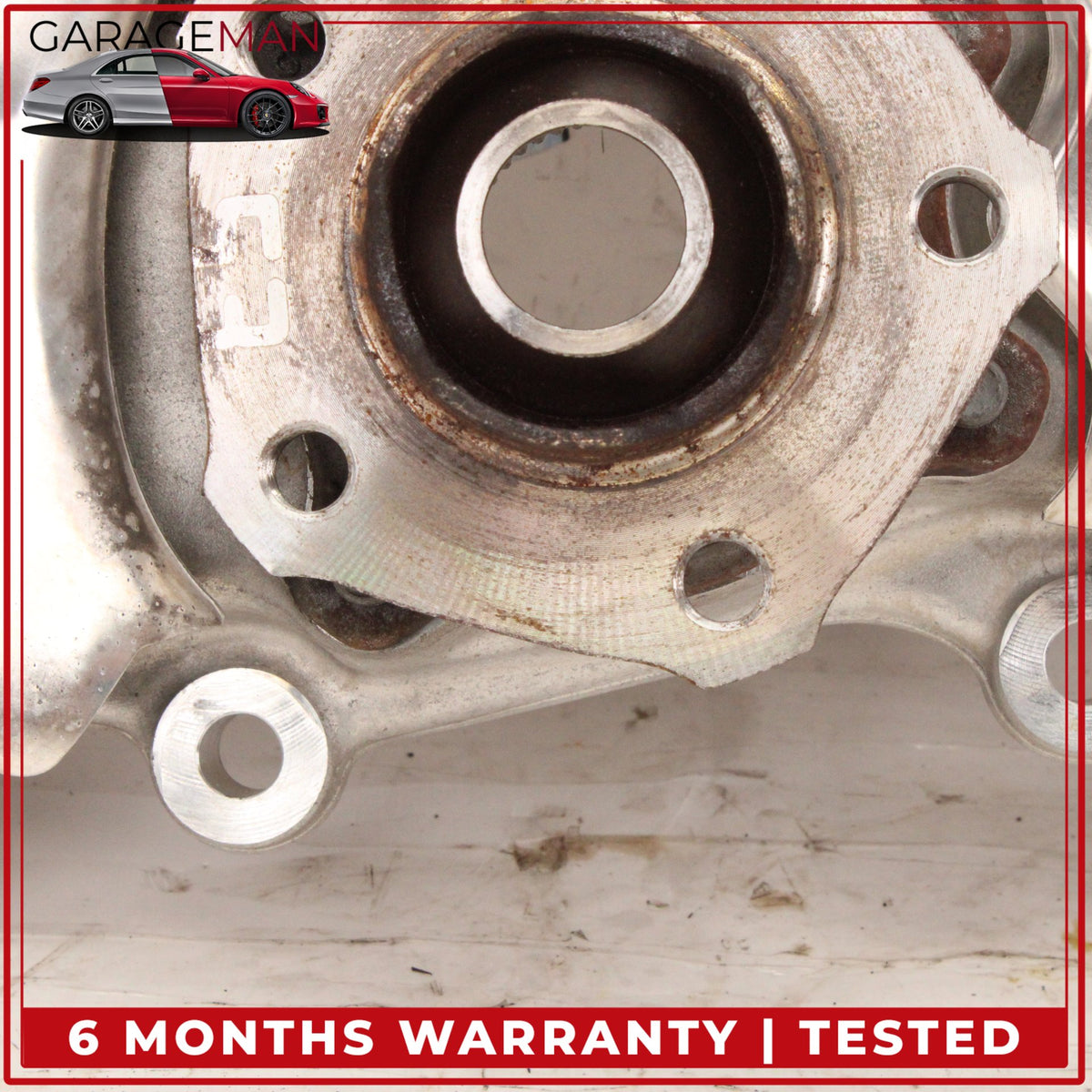 2017-2025 Audi A4 B9 AWD Front Left Spindle Knuckle Wheel Hub 8W0407241F OEM