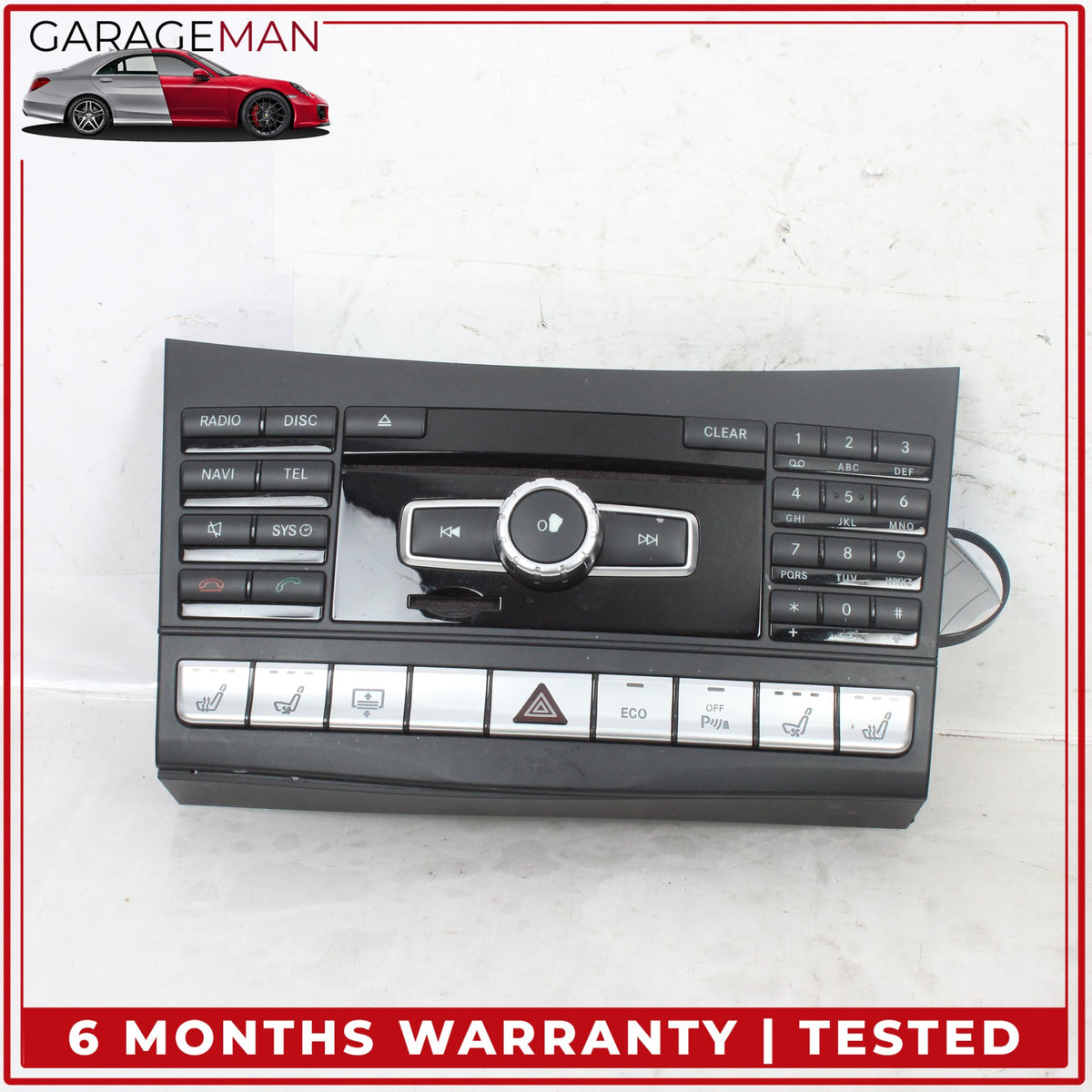 2015-2017 Mercedes W212 E400 Command Head Unit Navigation Radio 2129052204 OEM