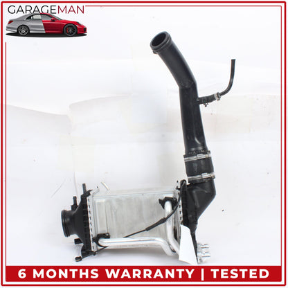 2015-2020 Mercedes W205 C300 Intercooler Radiator w/ Air Intake Pipe Hose OEM