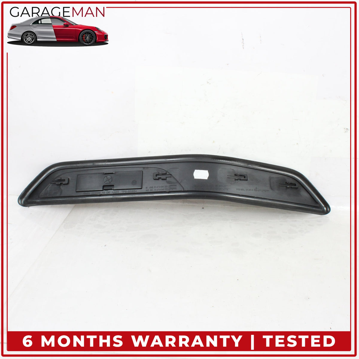 2009-2015 BMW 740i M-Sport Front and Rear Door Lower Step Sill Panel Set OEM