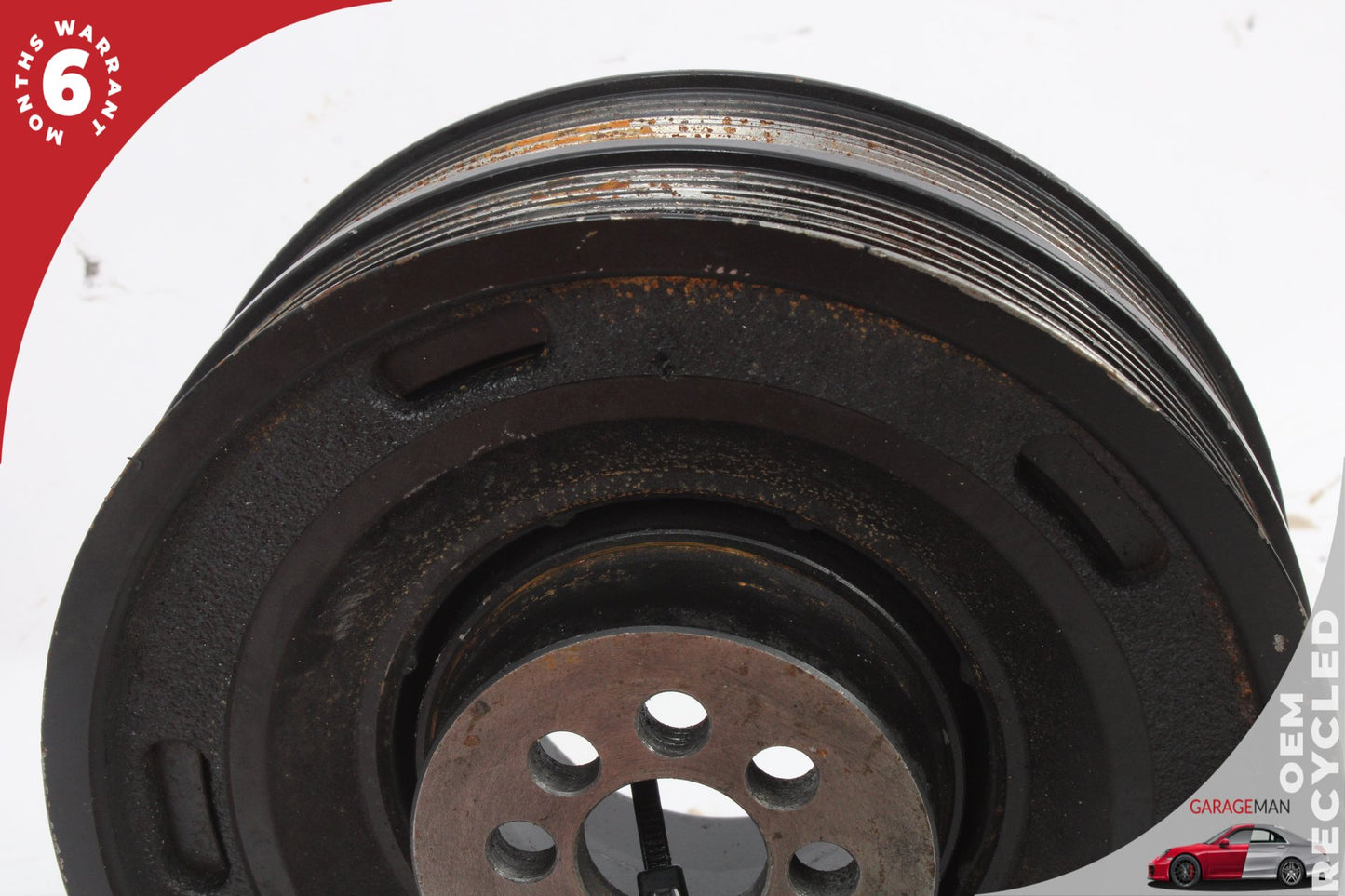 09-17 Audi A6 C7 Sedan Harmonic Balancer Crank Pulley 06E105251F Genuine